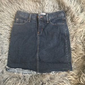 Signature Levi Stratus Denim midi skirt